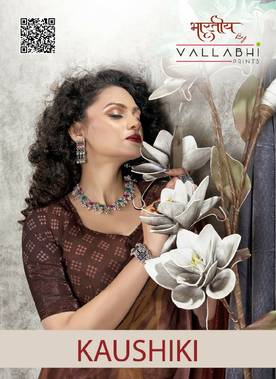 Vallabhi Kaushiki Wholesale Georgette Fabrics Indian Sarees