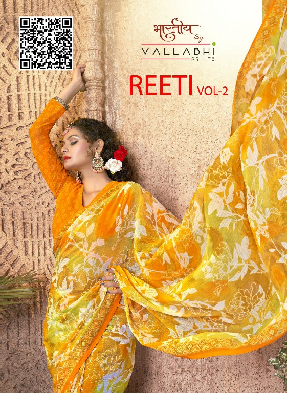 Vallabhi Reeti Vol-2 Wholesale Georgette Fabrics Ethnic Indian Sarees