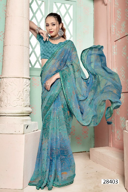 Vallabhi Romy Vol-4 Wholesale Fancy Swarovski Work Indian Sarees