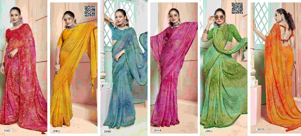 Vallabhi Romy Vol-4 Wholesale Fancy Swarovski Work Indian Sarees