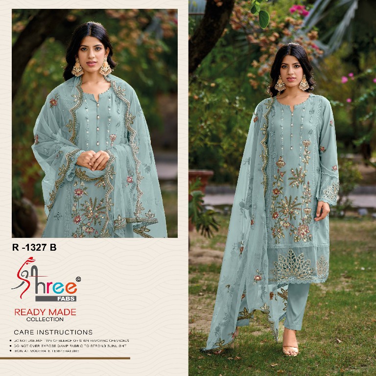 Shree Fabs R-1327 Wholesale Readymade Indian Pakistani Suits