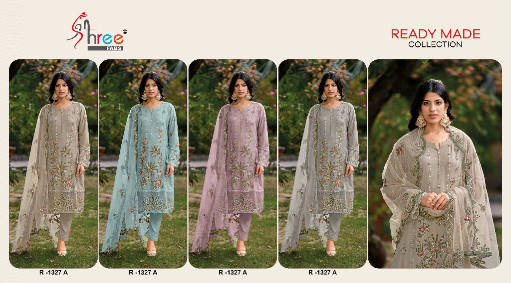 Shree Fabs R-1327 Wholesale Readymade Indian Pakistani Suits