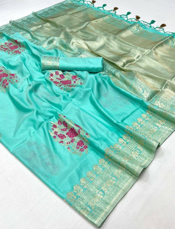 Rajtex Kyotosilk Wholesale Habutai Silk Handloom Weaving Ethnic Sarees