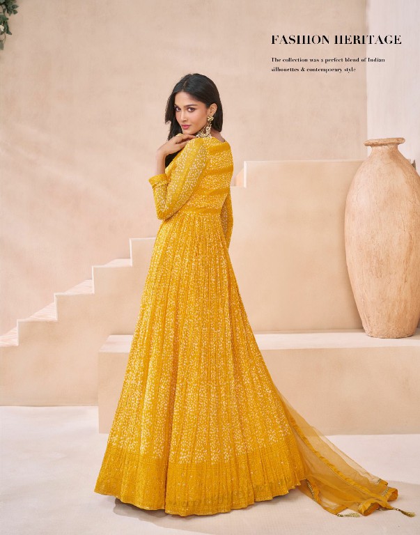 Sayuri Kasheesh Wholesale Designer Gown With Dupatta