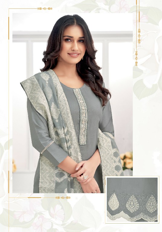 Suryajyoti Khanak Vol-6 Wholesale Readymade Jaam Satin Salwar Suits