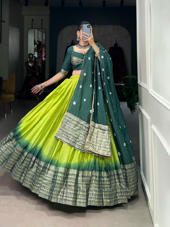 Aawiya Rupli 1907 Wholesale Navratri Special Lehengas