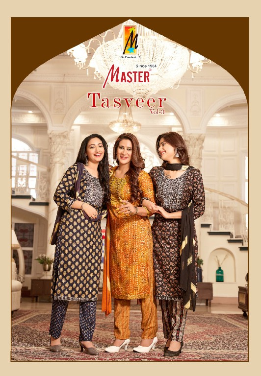 MASTER PRESENTS TASVEER VOL 3 CASUAL WEAR CAPSULE PRINT READYMADE SALWAR SUIT