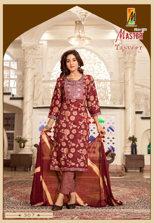 MASTER PRESENTS TASVEER VOL 3 CASUAL WEAR CAPSULE PRINT READYMADE SALWAR SUIT