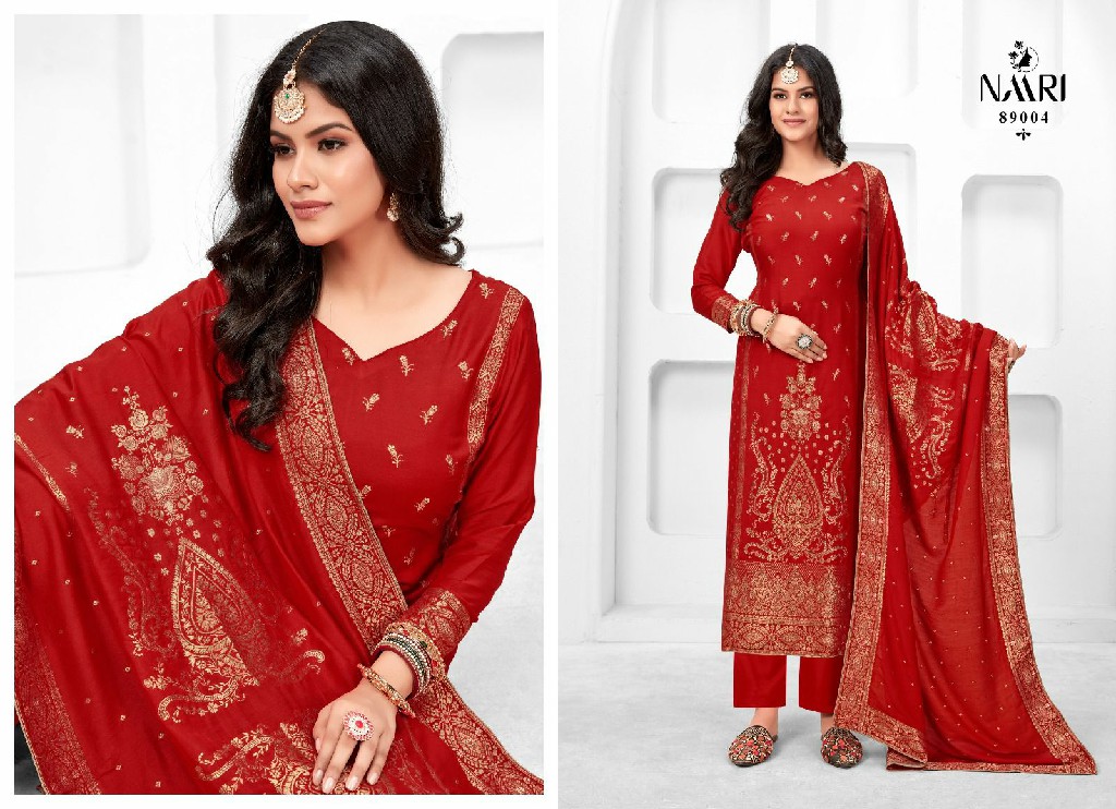 MEHAK VOL 2 BY NAARI PURE MUSLIN JACQUARD CASUAL DRESSES