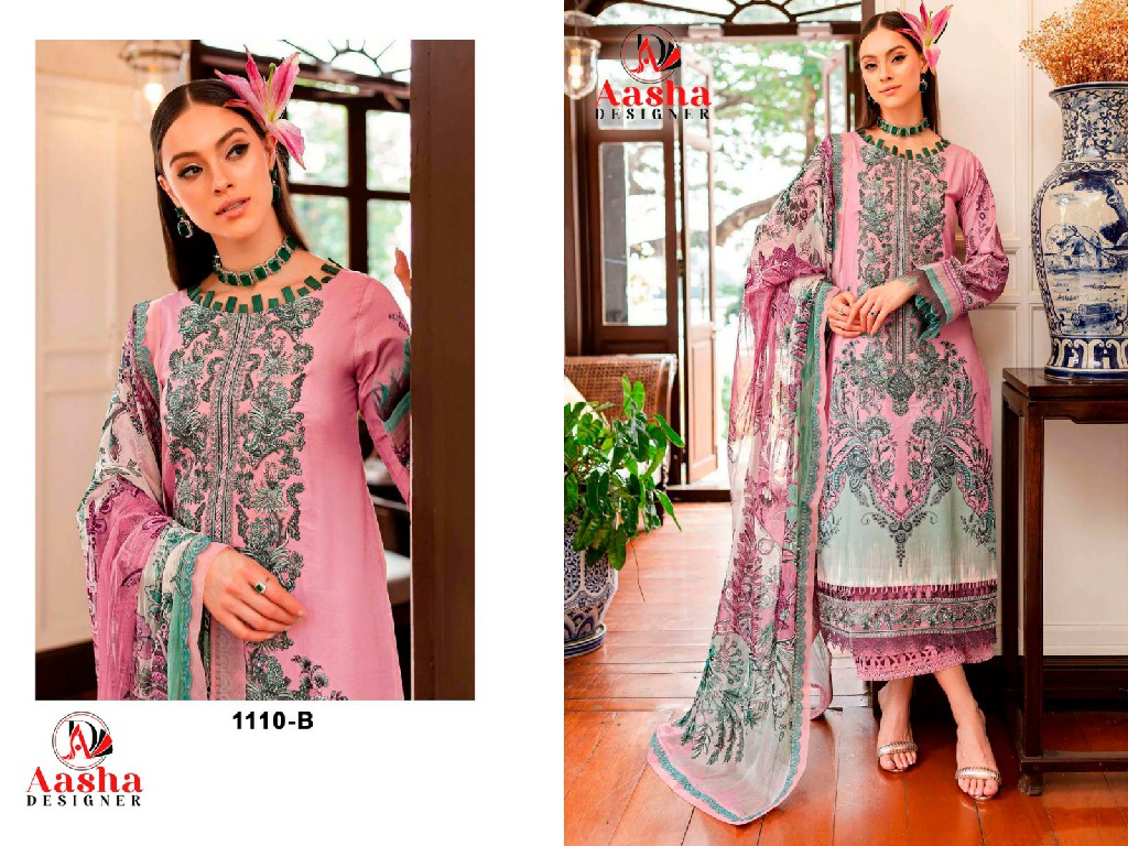 Aasha Queen Court Vol-7 Wholesale Indian Pakistani Salwar Suits