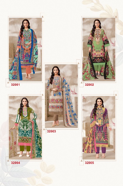 Jash Elliza Vol-32 Wholesale Pure Cotton Printed Dress Material