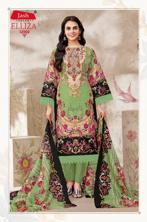 Jash Elliza Vol-32 Wholesale Pure Cotton Printed Dress Material
