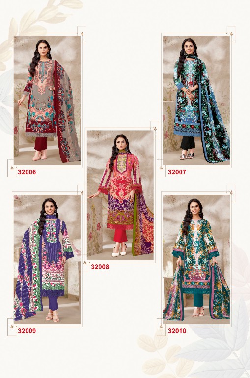 Jash Elliza Vol-32 Wholesale Pure Cotton Printed Dress Material