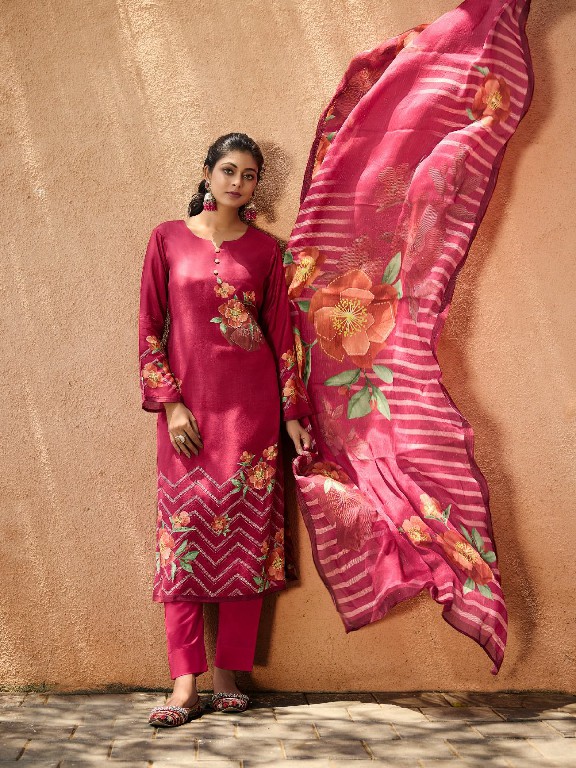 Ibiza Veronica Wholesale Pure Bembarg Muslin With Handwork Suits