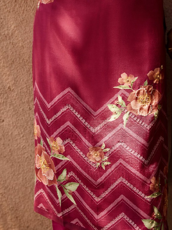 Ibiza Veronica Wholesale Pure Bembarg Muslin With Handwork Suits
