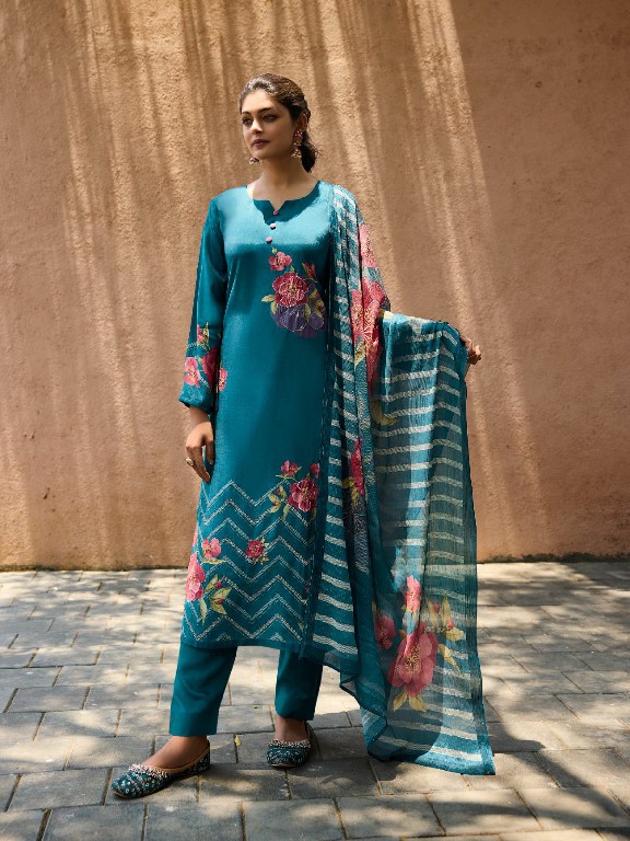 Ibiza Veronica Wholesale Pure Bembarg Muslin With Handwork Suits