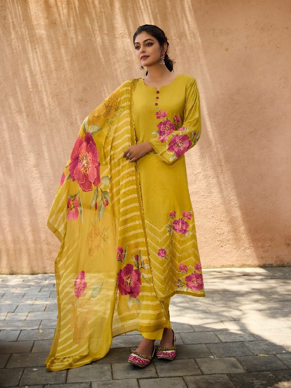 Ibiza Veronica Wholesale Pure Bembarg Muslin With Handwork Suits