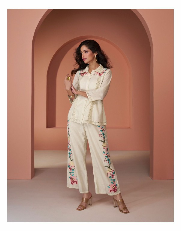 pearl by sayuri designer unique stylish readymade co-ord set