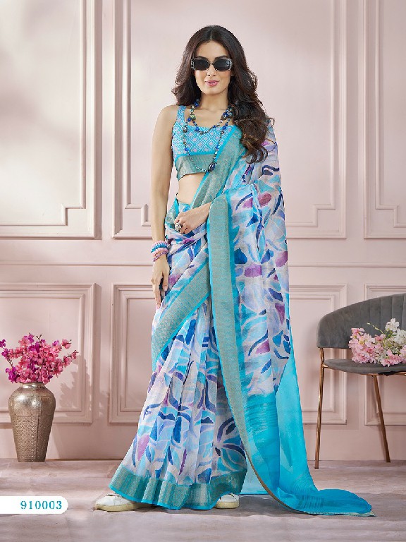 bliss style by rajpath zari based modal silk function wear saree supplier