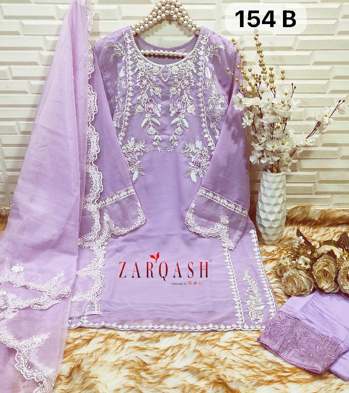 Zarqash Z-154 Wholesale Readymade Indian Pakistani Salwar Suits