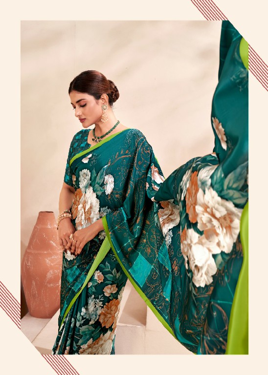 Jivora Highlights Wholesale Premium Crepe Soft Silk Indian Sarees