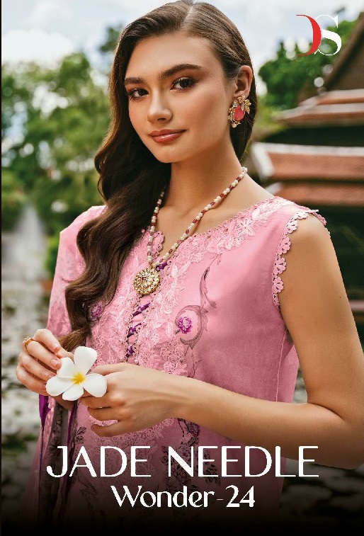 Deepsy Jade Needle Wonder 24 Wholesale Indian Pakistani Salwar Suits