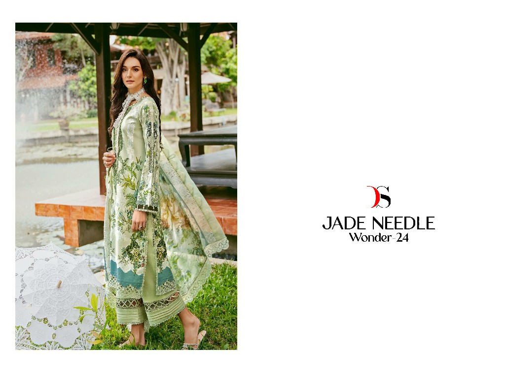 Deepsy Jade Needle Wonder 24 Wholesale Indian Pakistani Salwar Suits