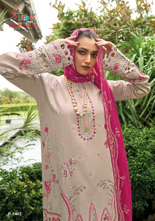 Shree Fabs R-1402 Wholesale Readymade Indian Pakistani Salwar Suits