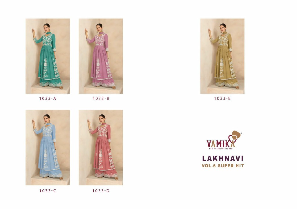 lakhnavi vol 6 super hit 2 by vamika rayon full stitch good salwar suits online