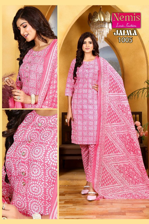 nemis jalwa capsule print readymade elegant style salwar kameez