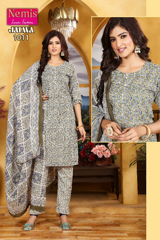 nemis jalwa capsule print readymade elegant style salwar kameez