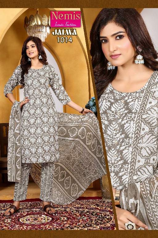 nemis jalwa capsule print readymade elegant style salwar kameez