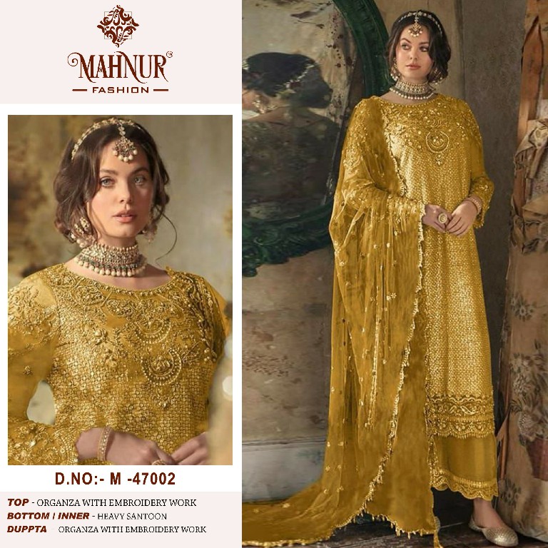 Mahnur Vol-47 Wholesale Indian Pakistani Salwar Suits