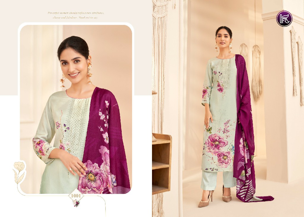 Kala Fashion Kala Mayra Wholesale Pure Muslin Digital With Hand Work Dress Material