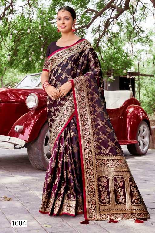 Saroj Royal Queen Vol-10 Wholesale Satin Silk Party Wear Indian Sarees