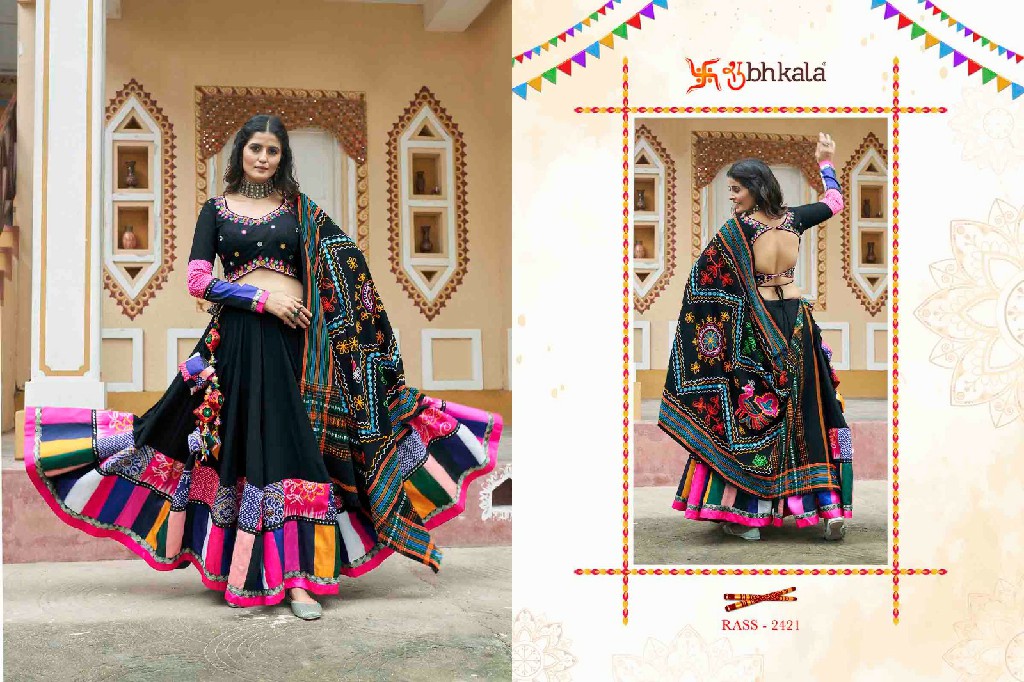 Shubhkala Raas Vol-13 Wholesale Festival Wear Stitched Navratri Collection Chaniya Choli Collection