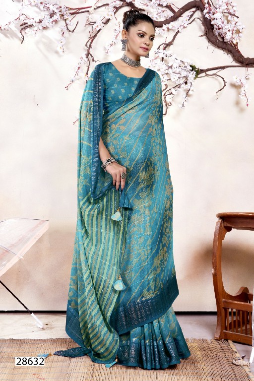 VALLABHI PRINTS VYANJANA VOL 7 STYLISH WEAR GEORGETTE SAREE COLLECTION