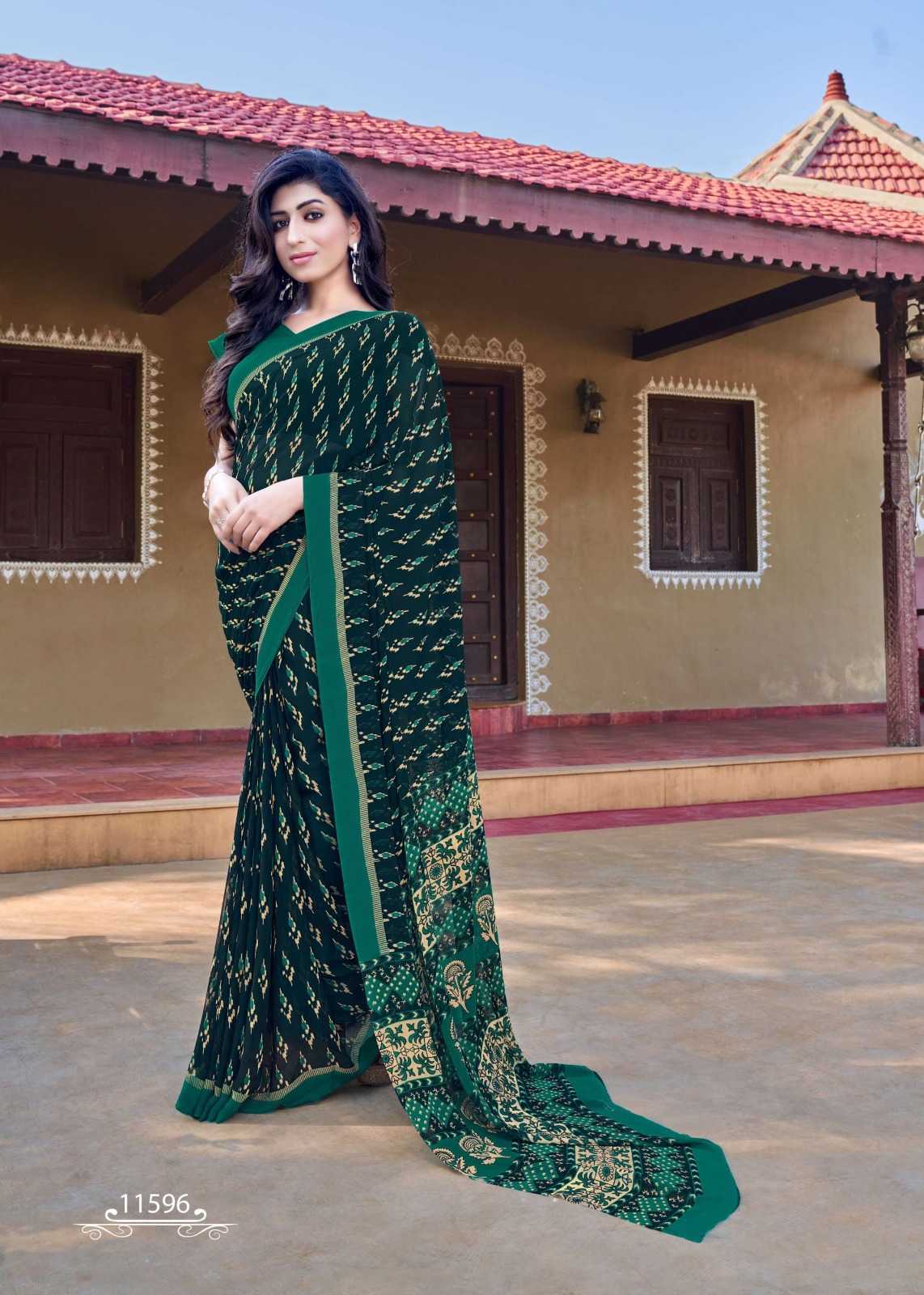 champa vol 11 by seymore fancy printed georgette saree online