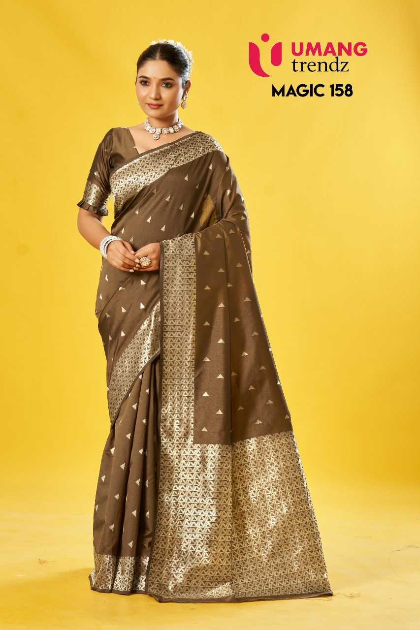 Umang magic-158 lichi womens indian saree wholesaler