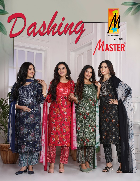 dashing by master capsule print fully stitch pretty look salwar kameez