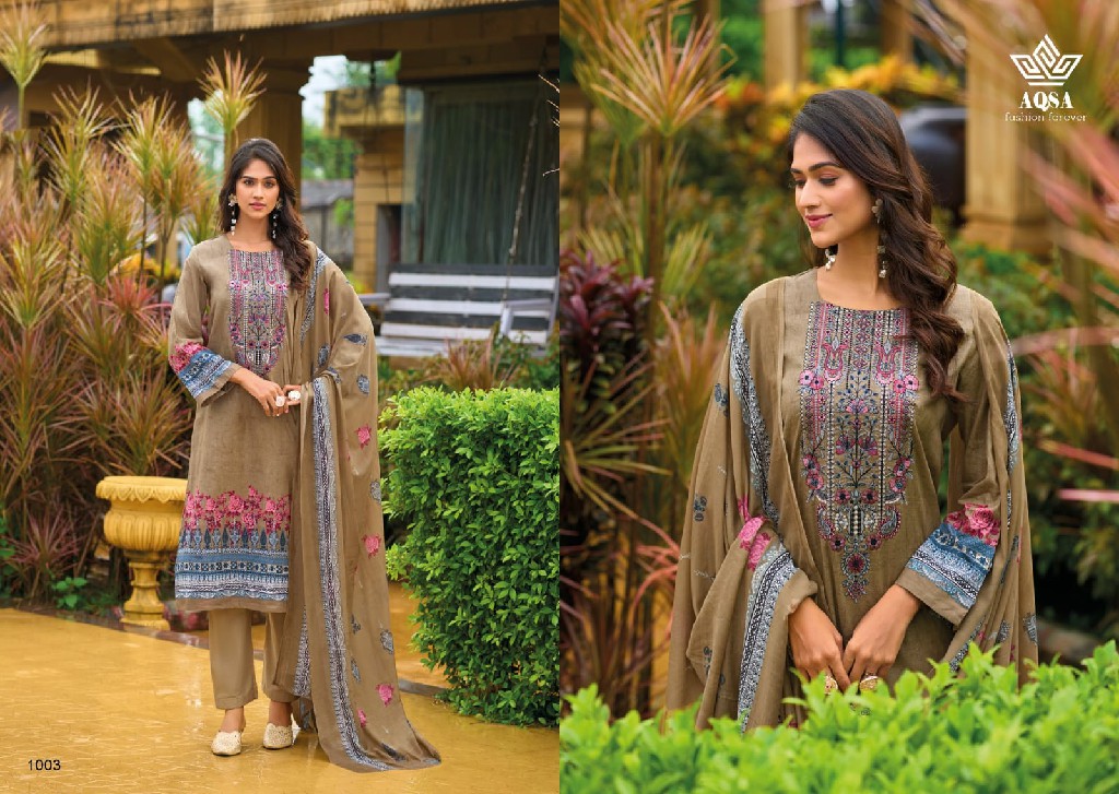 muskan by aqsa fashion cambric cotton modern pakistani salwar kameez