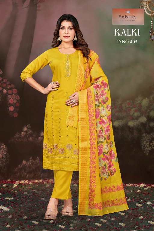 fablily kalki vetican gold full stitch best design combo salwar suits