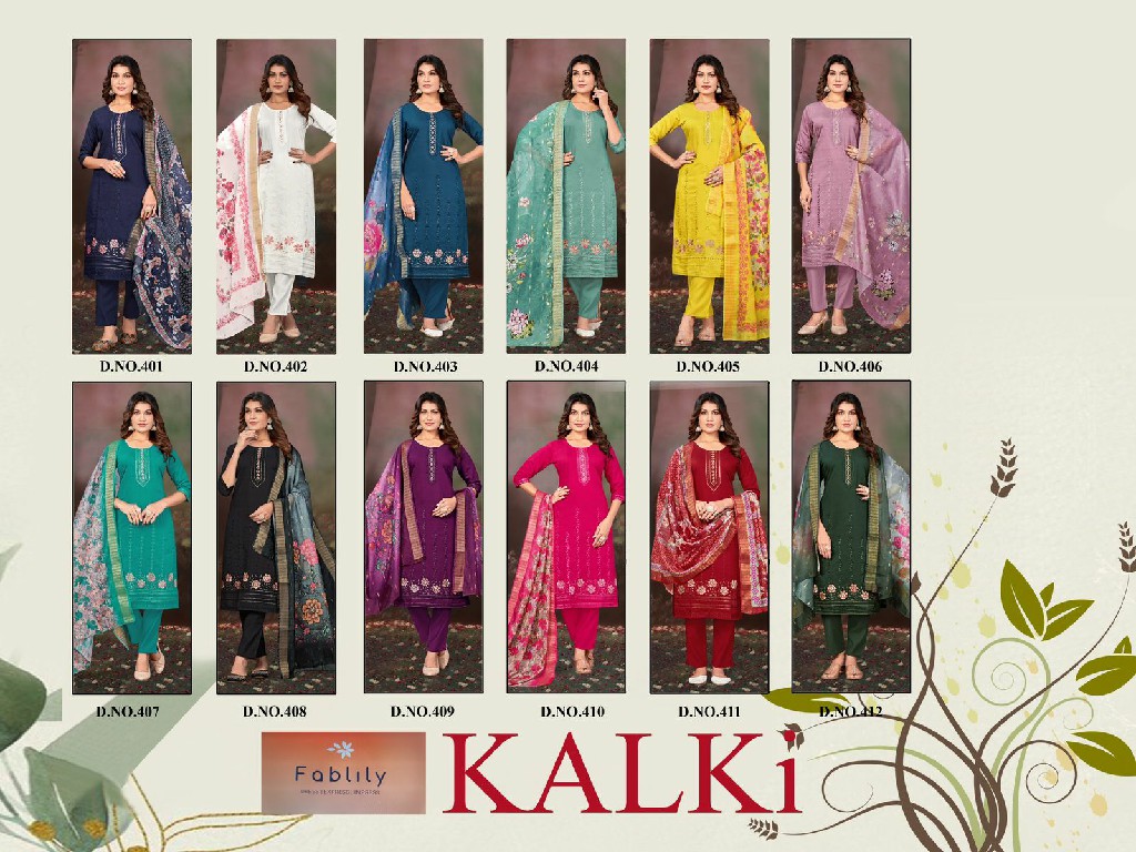 fablily kalki vetican gold full stitch best design combo salwar suits