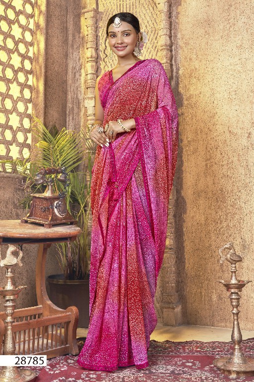 Vallabhi Romy Vol-5 Wholesale Fancy Swarovski Work Indian Sarees