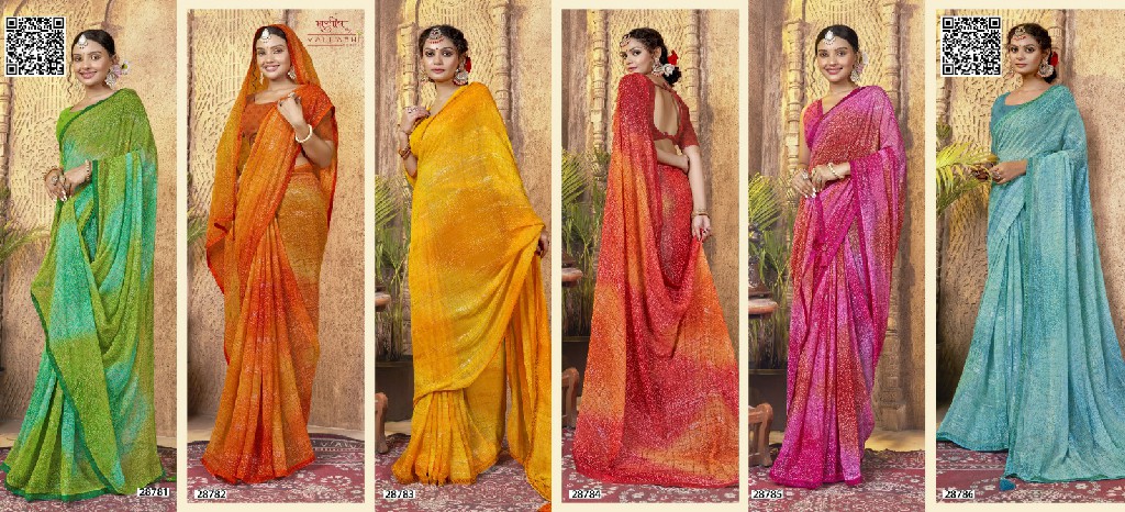 Vallabhi Romy Vol-5 Wholesale Fancy Swarovski Work Indian Sarees