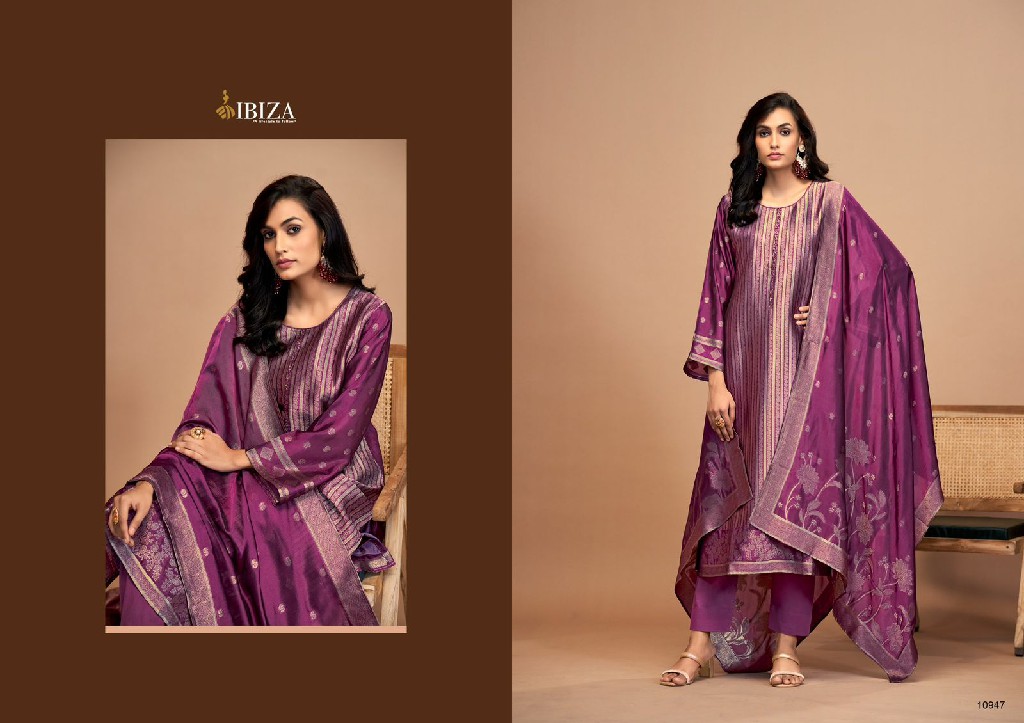 Ibiza Kaisha Wholesale Pure Banglory Silk With Handwork Salwar Suits