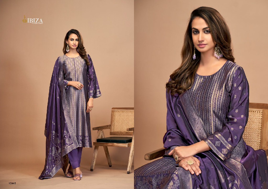 Ibiza Kaisha Wholesale Pure Banglory Silk With Handwork Salwar Suits