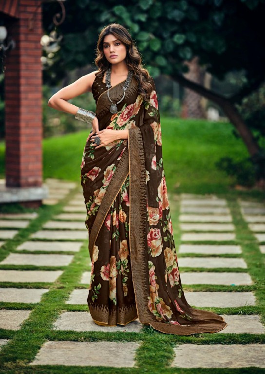 KASHVI CREATION AJNABEE VOL 7 BEAUTIFUL WEAR SAREE COLLECTION