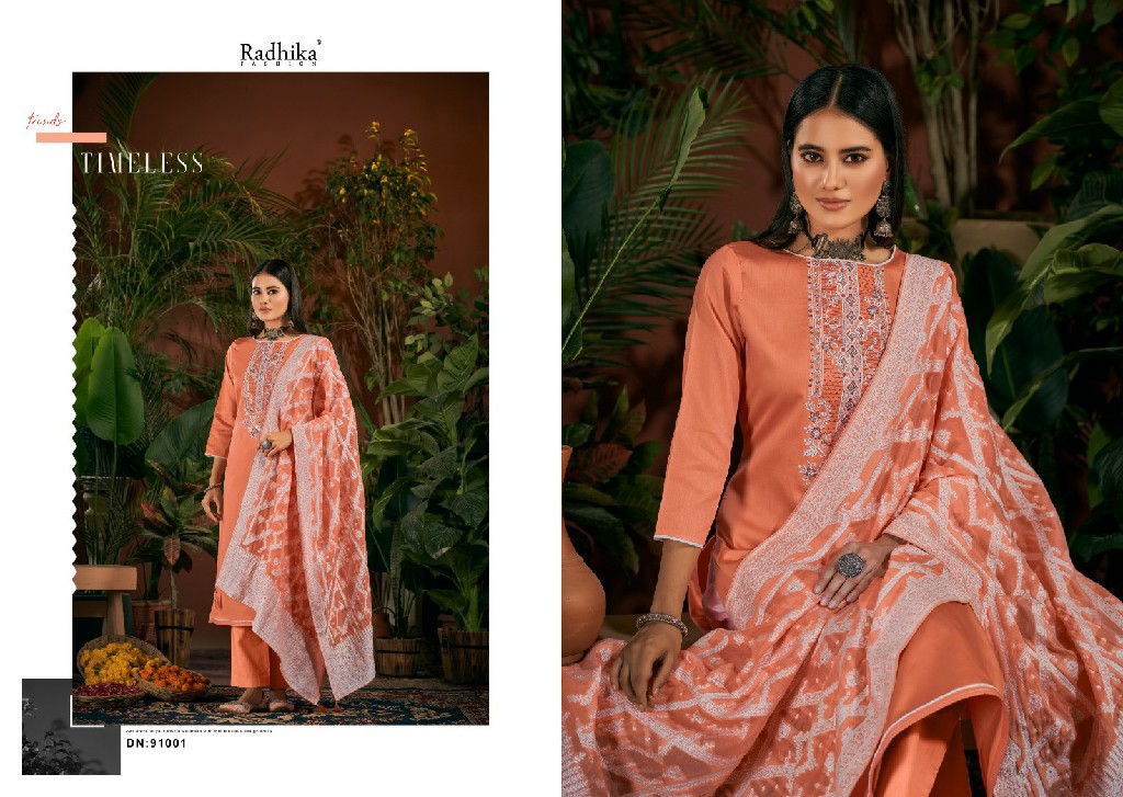 RADHIKA FASHION AZARA CYCLE VOL 2 ELEGANT WORK DRESS MATERIAL