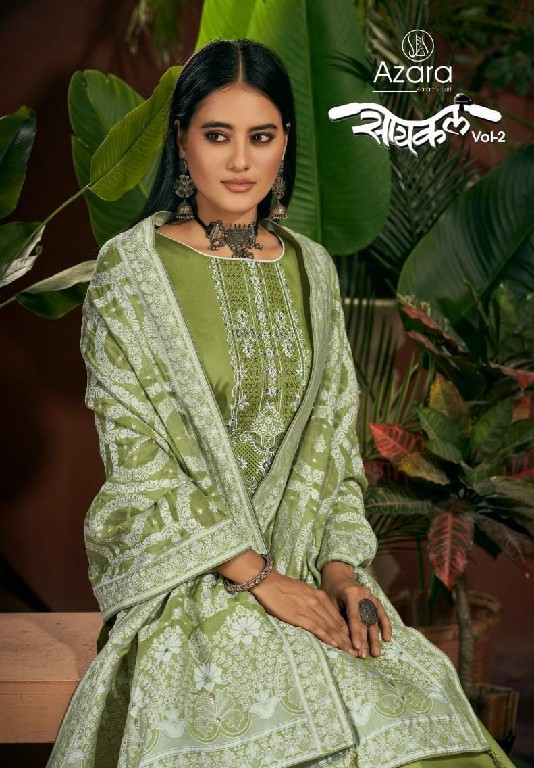 RADHIKA FASHION AZARA CYCLE VOL 2 ELEGANT WORK DRESS MATERIAL